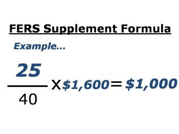 FERS Supplement example